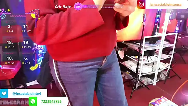 Snapshot of LaInsaciableIntensa chatting on 30, 11, 2025 LaInsaciableIntensa online show from 30, 11, 2025