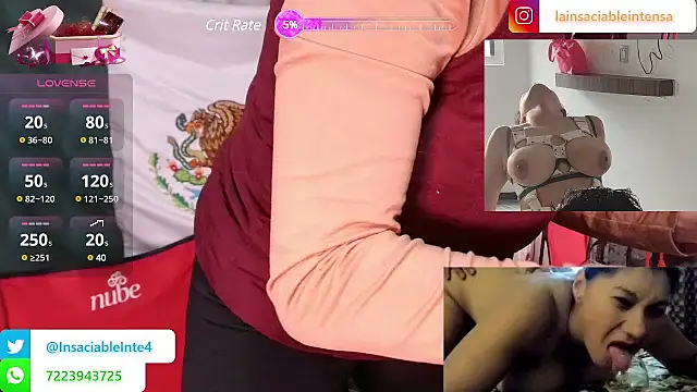 Snapshot of LaInsaciableIntensa chatting on 18, 3, 2025 LaInsaciableIntensa online show from 18, 3, 2025