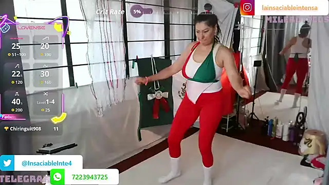 Snapshot of LaInsaciableIntensa chatting on 15, 9, 2025 LaInsaciableIntensa online show from 15, 9, 2025