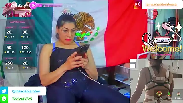 Snapshot of LaInsaciableIntensa chatting on 15, 3, 2025 LaInsaciableIntensa online show from 15, 3, 2025