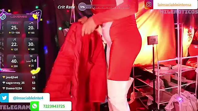 Snapshot of LaInsaciableIntensa chatting on 15, 9, 2025 LaInsaciableIntensa online show from 15, 9, 2025