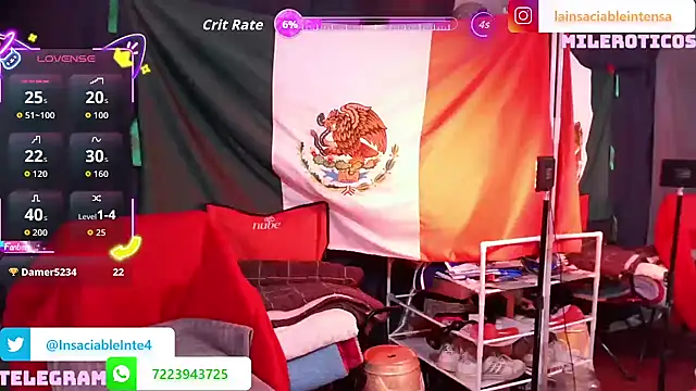 Snapshot of LaInsaciableIntensa chatting on 27, 9, 2025 LaInsaciableIntensa online show from 27, 9, 2025