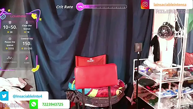 Snapshot of LaInsaciableIntensa chatting on 22, 10, 2025 LaInsaciableIntensa online show from 22, 10, 2025