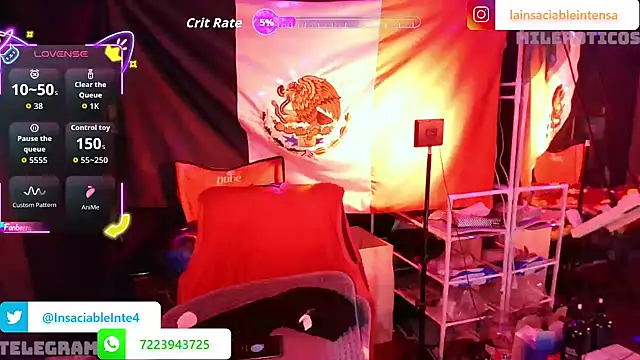 Snapshot of LaInsaciableIntensa chatting on 24, 10, 2025 LaInsaciableIntensa online show from 24, 10, 2025