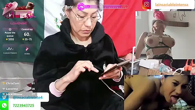 Snapshot of LaInsaciableIntensa chatting on 23, 3, 2025 LaInsaciableIntensa online show from 23, 3, 2025
