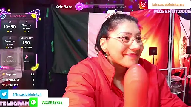 Snapshot of LaInsaciableIntensa chatting on 20, 9, 2025 LaInsaciableIntensa online show from 20, 9, 2025