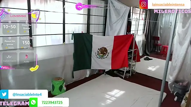 Snapshot of LaInsaciableIntensa chatting on 23, 11, 2025 LaInsaciableIntensa online show from 23, 11, 2025