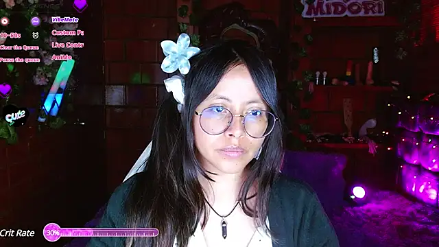 MidoriQuiinn online show from 13, 3, 2025