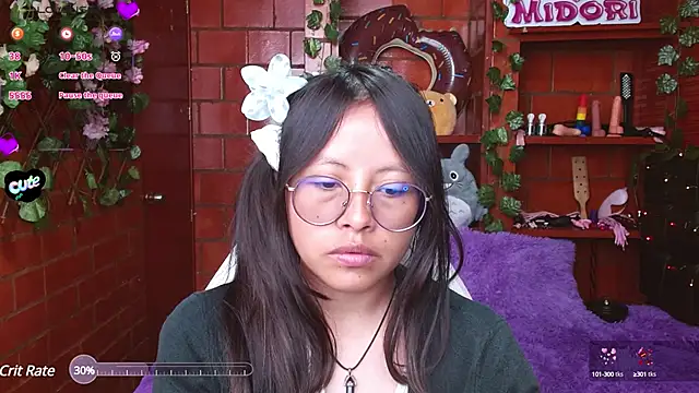 MidoriQuiinn online show from 13, 3, 2025