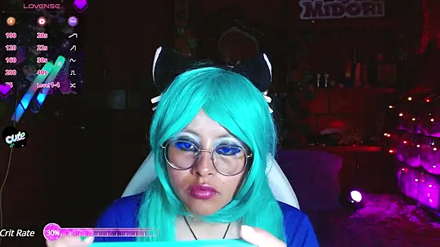 MidoriQuiinn online show from 11, 3, 2025