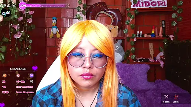 MidoriQuiinn online show from 21, 3, 2025