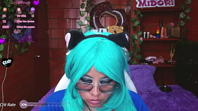 MidoriQuiinn online show from 11, 3, 2025