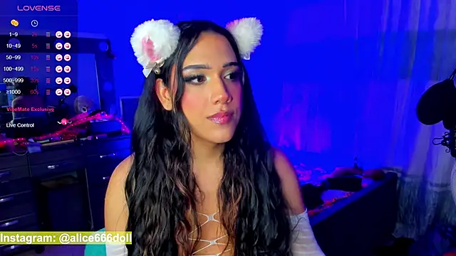 SWEET ALICEXX online show from 5, 3, 2025