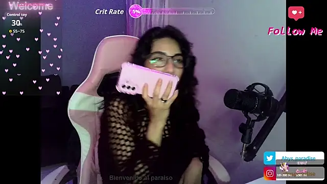 Snapshot of Abysparadise chatting on 16, 9, 2025 Abysparadise online show from 16, 9, 2025