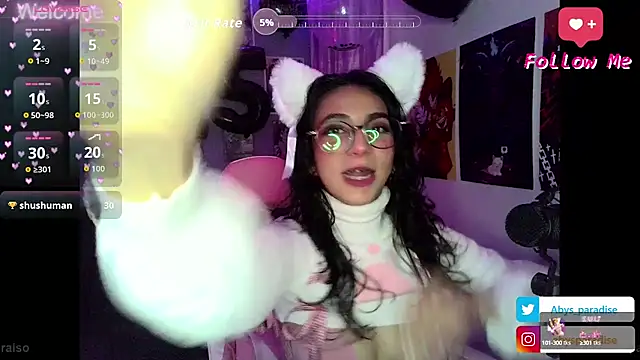 Snapshot of Abysparadise chatting on 5, 10, 2025 Abysparadise online show from 5, 10, 2025