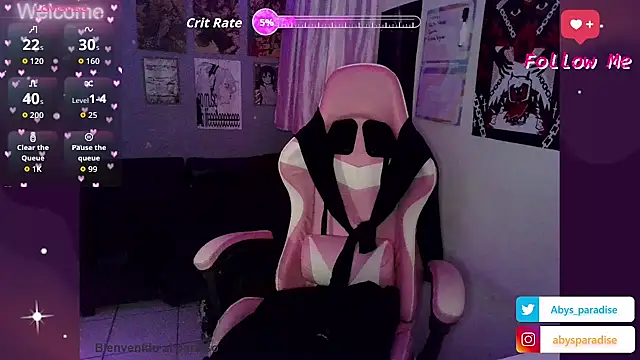 Abysparadise online show from 17, 3, 2026