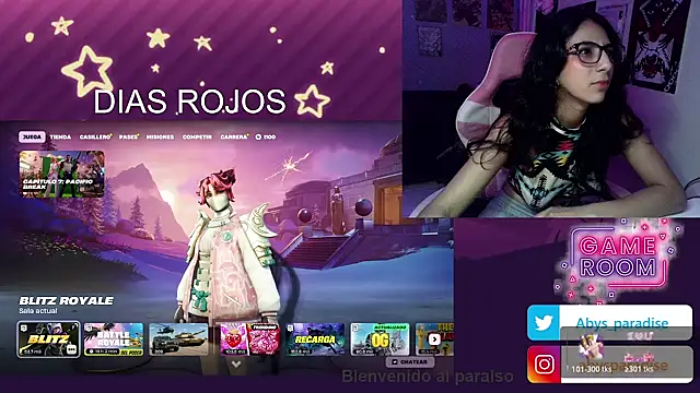 Abysparadise online show from 14, 2, 2026