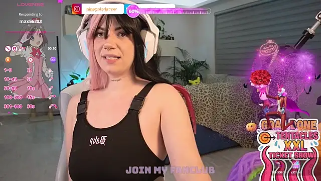 ninapoledance online show from 25, 9, 2025