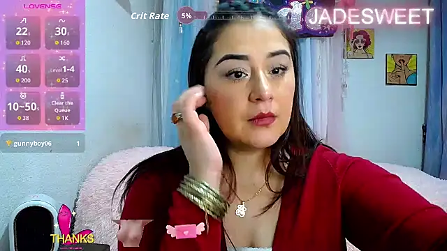 JADE SWEET2 online show from 31, 1, 2026