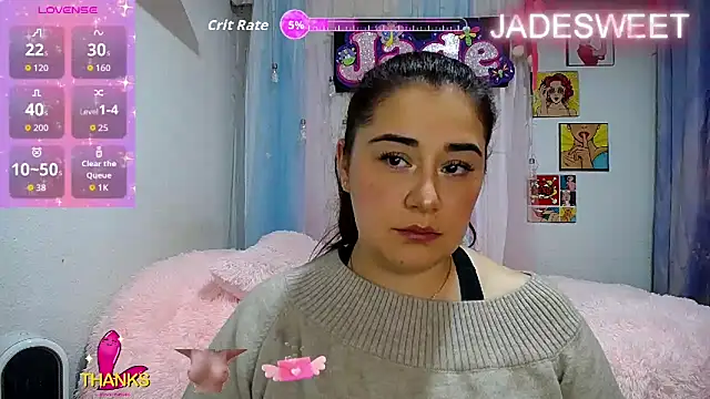 JADE SWEET2 online show from 7, 2, 2026