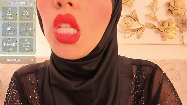 Snapshot of hanajameela chatting on 7, 3, 2025 hanajameela online show from 7, 3, 2025