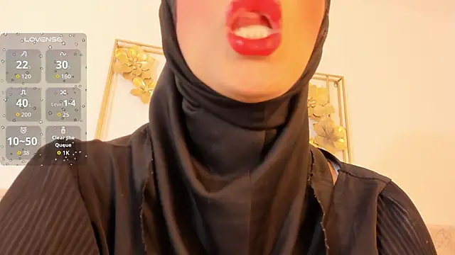 Snapshot of hanajameela chatting on 4, 10, 2025 hanajameela online show from 4, 10, 2025