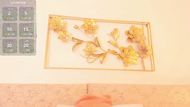 Snapshot of hanajameela chatting on 1, 10, 2025 hanajameela online show from 1, 10, 2025