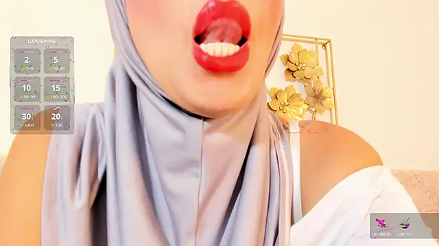 Snapshot of hanajameela chatting on 3, 6, 2026 hanajameela online show from 3, 6, 2026