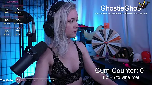 GhostieGhoo online show from 7, 5, 2026