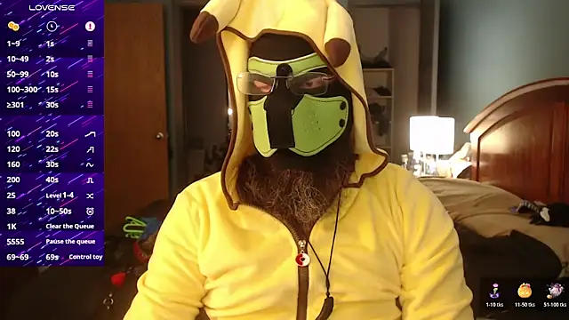 kinkywolf429 online show from 31, 10, 2025