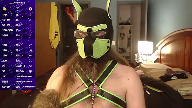 kinkywolf429 online show from 8, 10, 2025