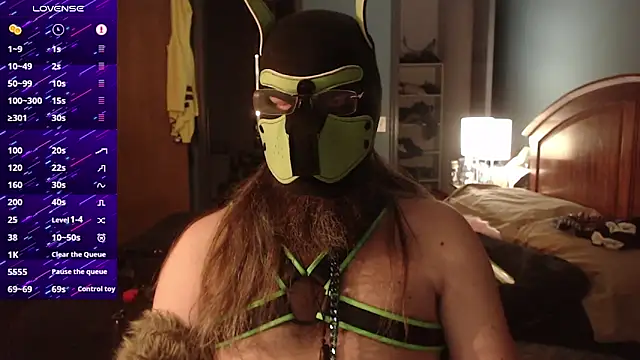 kinkywolf429 online show from 31, 10, 2025