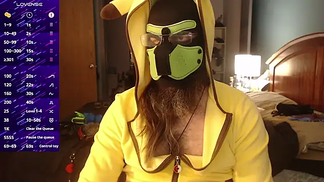 kinkywolf429 online show from 1, 11, 2025