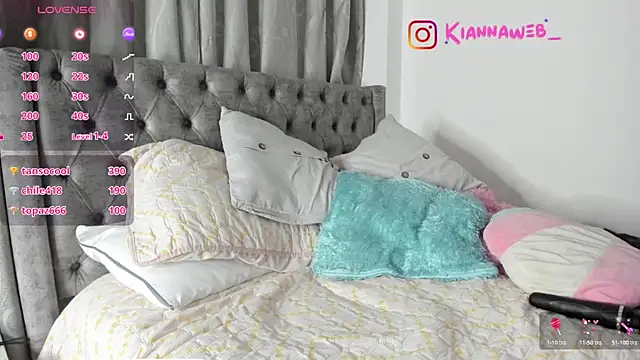 Kianna   online show from 2, 3, 2025