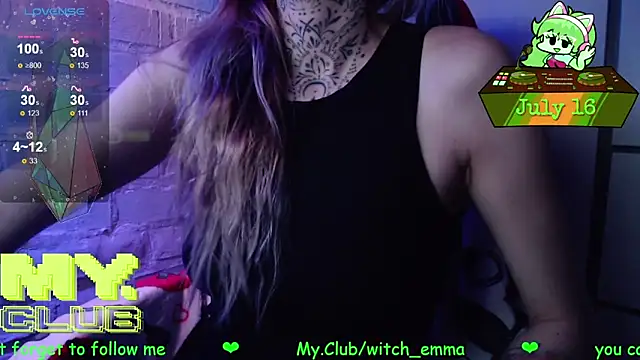 Snapshot of Witch_Emma chatting on 16, 7, 2026 Witch Emma online show from 16, 7, 2026