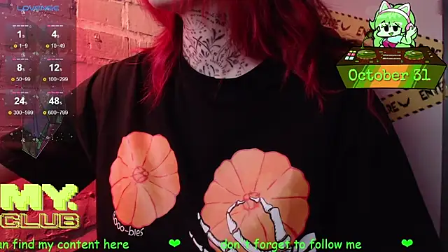 Witch Emma online show from 31, 10, 2025