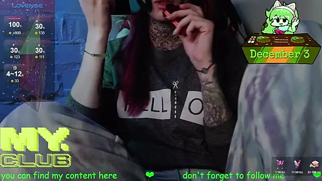 Witch Emma online show from 3, 12, 2025