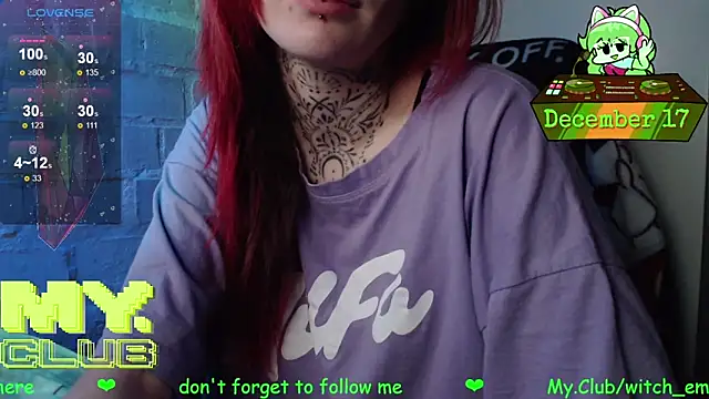 Witch Emma online show from 17, 12, 2025