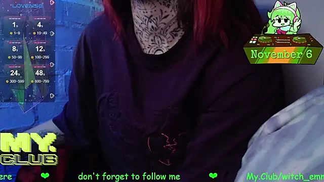 Witch Emma online show from 6, 11, 2025