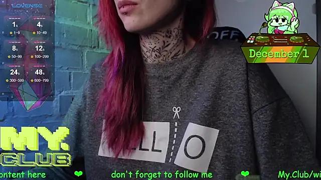 Witch Emma online show from 1, 12, 2025