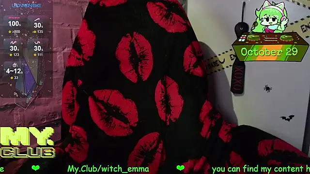 Witch Emma online show from 29, 10, 2025