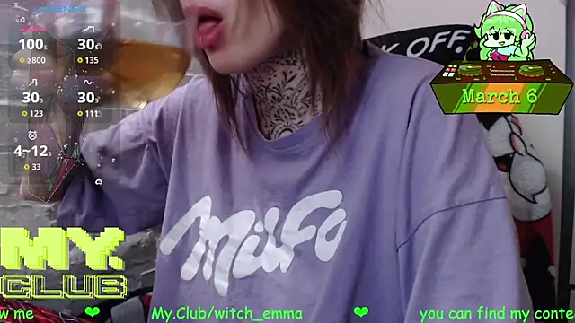 Witch Emma online show from 6, 3, 2026