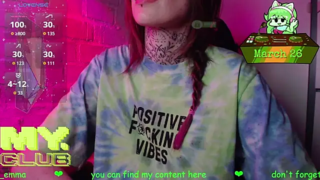 Witch Emma online show from 26, 3, 2026