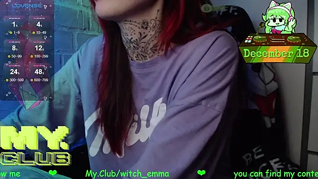 Witch Emma online show from 18, 12, 2025