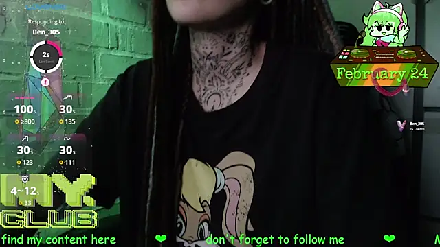 Witch Emma online show from 24, 2, 2026