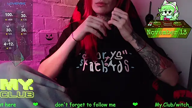 Witch Emma online show from 13, 11, 2025