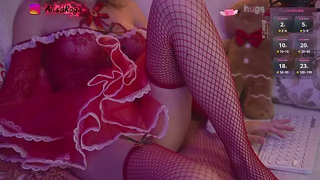 Snapshot of AlisaRogs chatting on 18, 12, 2025 AlisaRogs online show from 18, 12, 2025