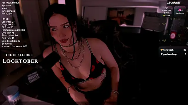 SofiRusselle online show from 4, 10, 2025