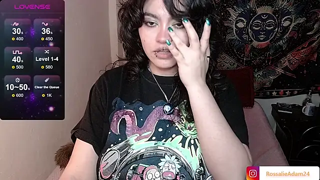 RossalieAdam24 online show from 21, 1, 2025