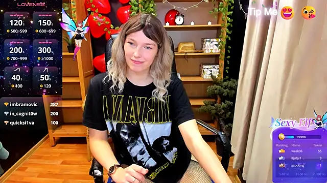  fiona Love online show from 14, 2, 2025